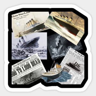 hms titanic Sticker